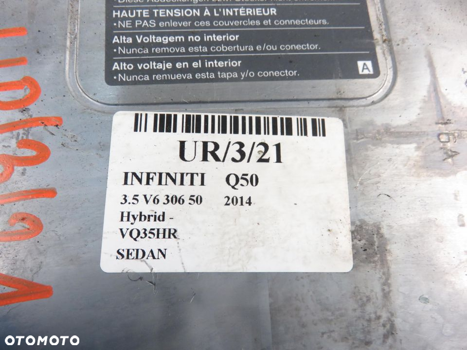 INWERTER INFINITI Q50 Hybrid 4581HY0014 291A04GA3A - 10