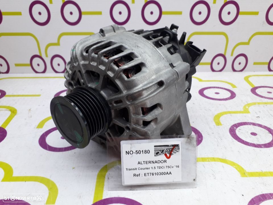 Alternador Ford Transit Courier 1.5 TDCi 75Cv de 2016 - Ref: ET7610300AA - NO50180 - 1