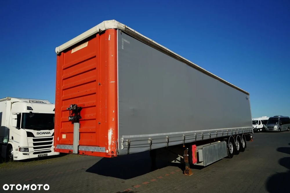 Fruehauf FIRANKA / STANDARD / KOSZ NA PALETY /  MOCNA PODŁOGA SZYNA DESKA / SAF - 2
