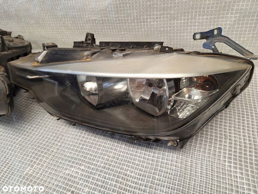 bmw 3 f30 f31 zderzak maska blotniki przod lampa pas przedni demontaz - 8