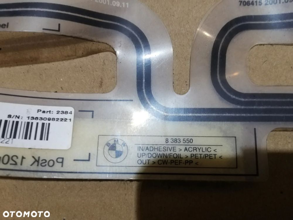 CZUJNIK ZAJĘTOŚCI FOTELA PRAWY PRZÓD BMW 5 E39 8383550 - 2
