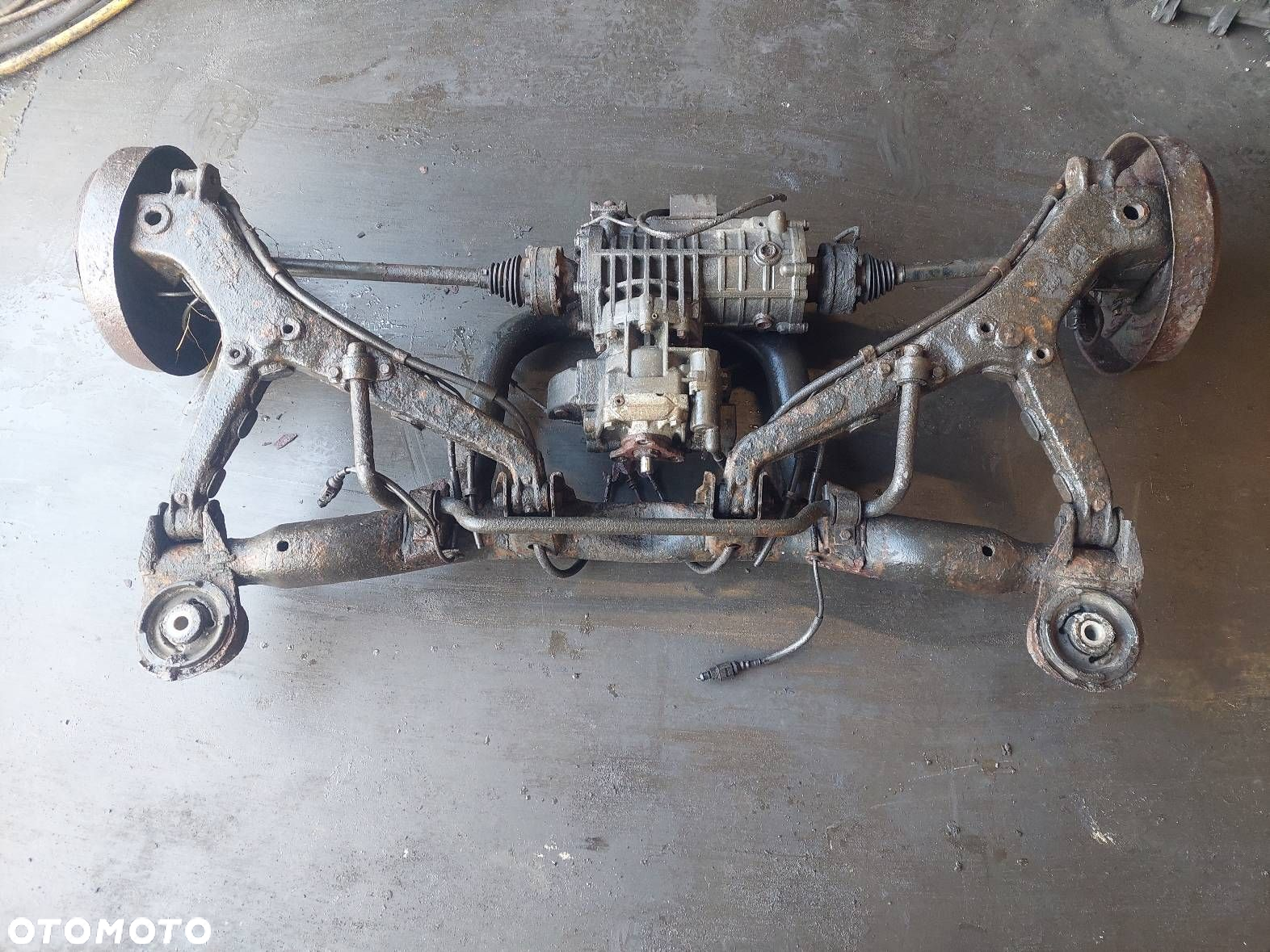 BELKA ZAWIESZENIA TYŁ VOLKSWAGEN SHARAN 2.8 VR6 4X4 HALDEX 02D525554AH - 4