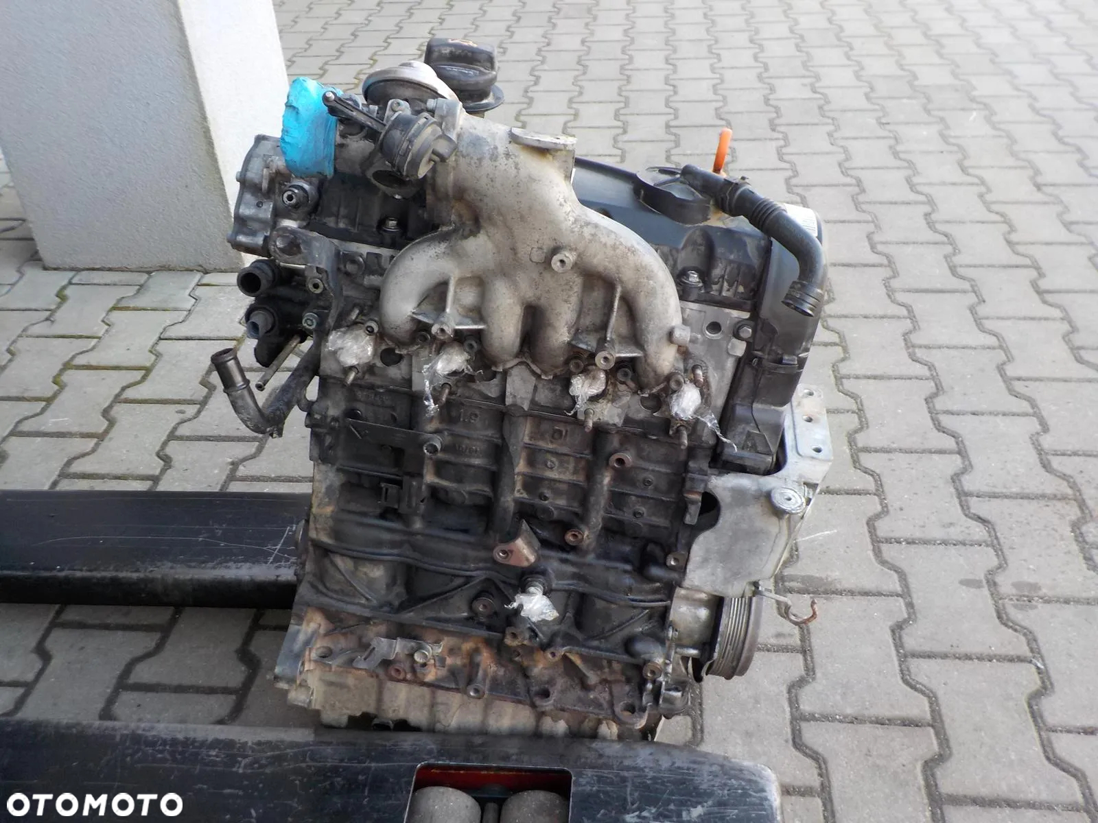VW T5 1.9 TDI SILNIK AXC AXB + WTRYSKI SPRAWDZONY 223TKM - 4