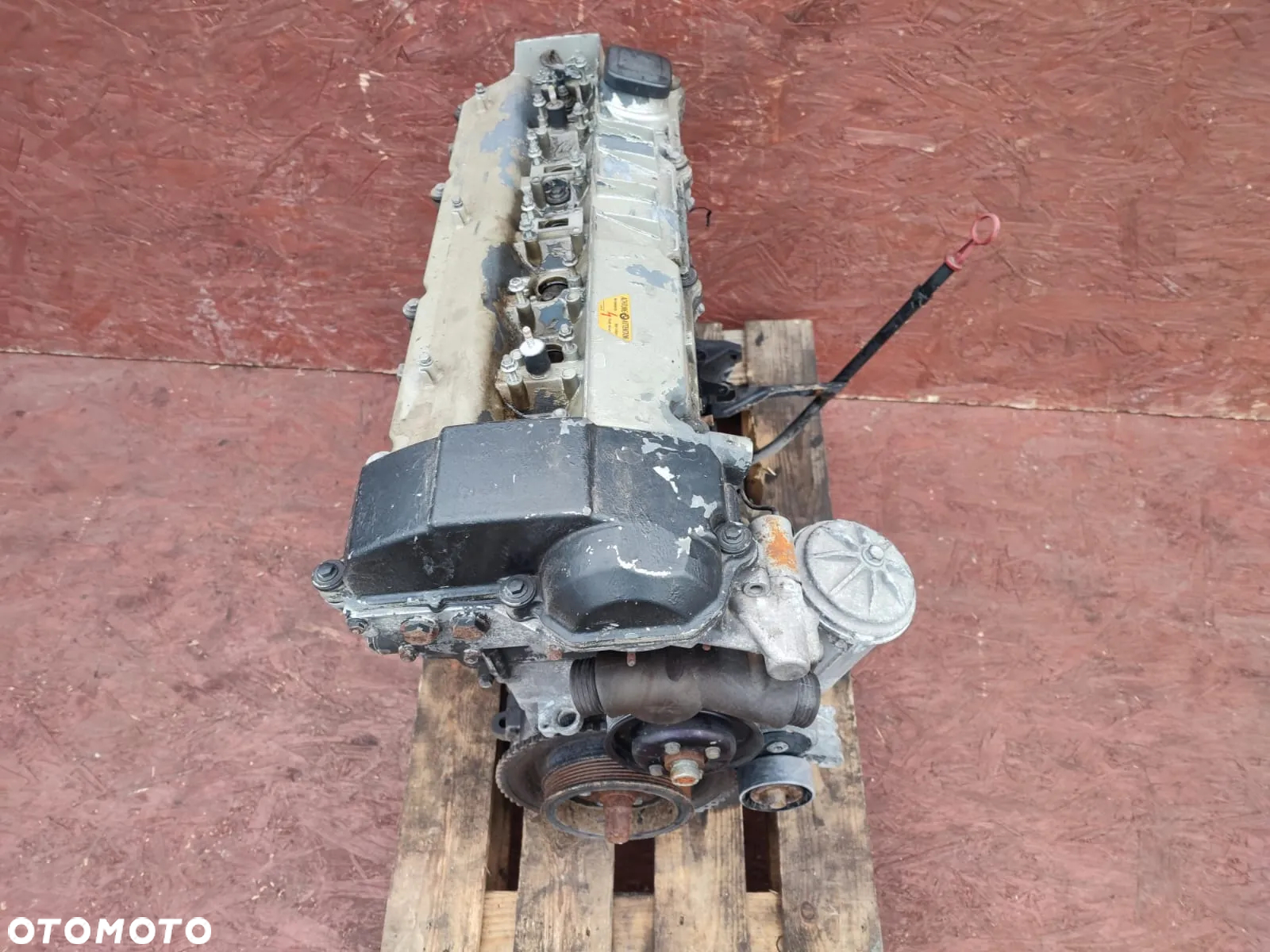 BMW E30 / E34 / E36. ORYGINALNY KOMPLETNY SŁUPEK SILNIKA M50B20V VANOS 150KM  O NR: 9 072 057 / 1 740 974 OEM. W BARDZO DOBRYM STANIE TECHNICZNYM. - 2