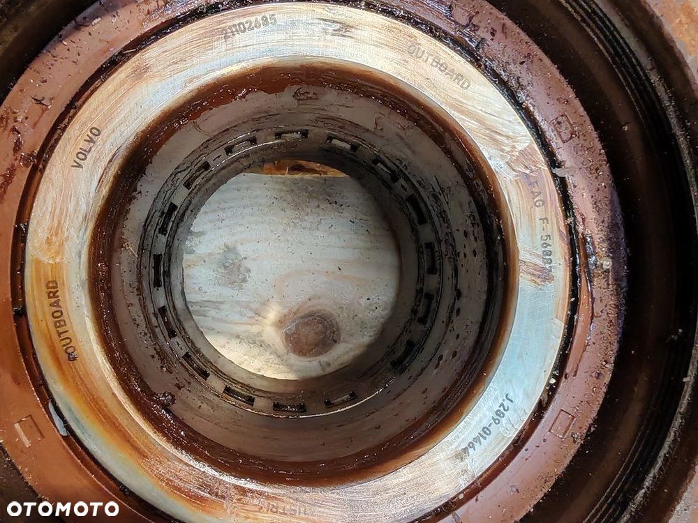 PIASTA PRZÓD OŚ WLECZONA VOLVO FH FM FMX 21102685 78MM 410MM TARCZA PEŁNA - 3