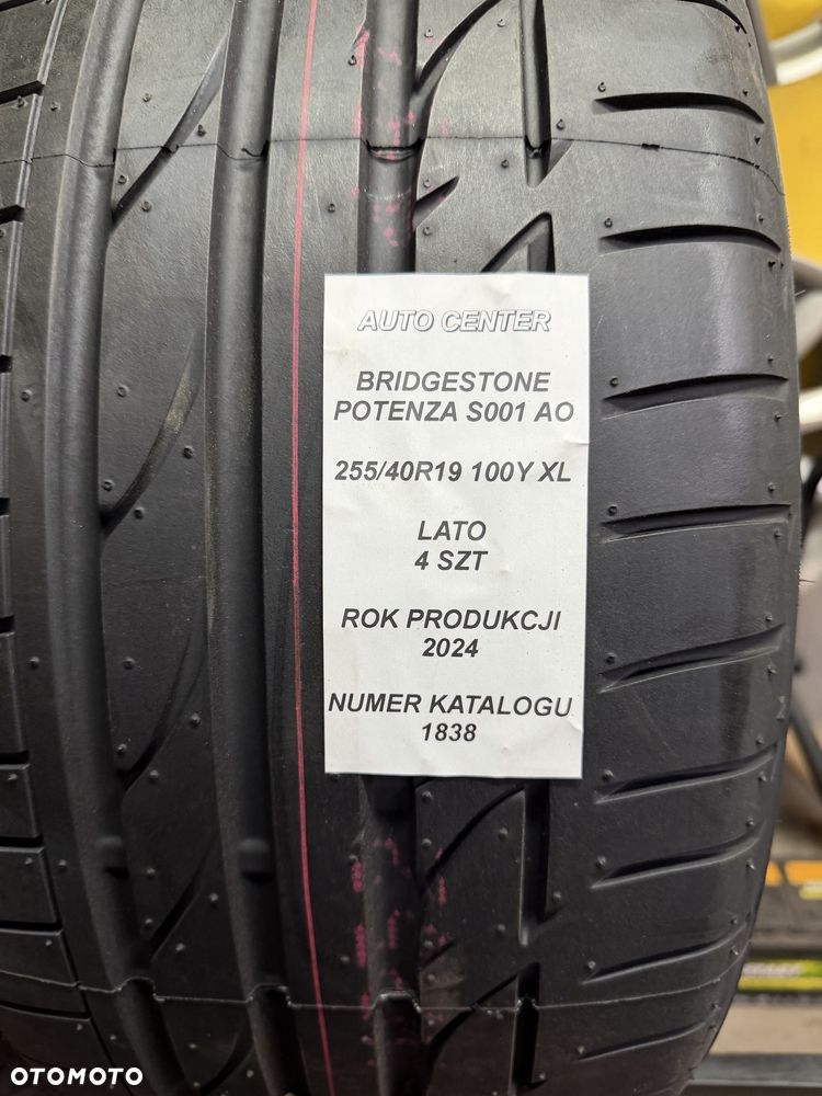 Opony letnie 255/40R19 100Y XL Bridgestone Potenza S001 AO | 2024 | Nowe Demo - 2