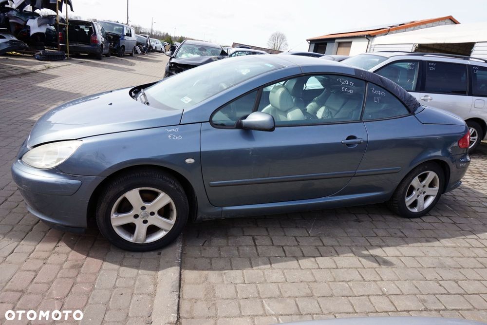 PEUGEOT 307 CC CABRIO 2005 EZWD 1.6 16V TU5JP4 109KM 20DM12 SZARY na części - 2