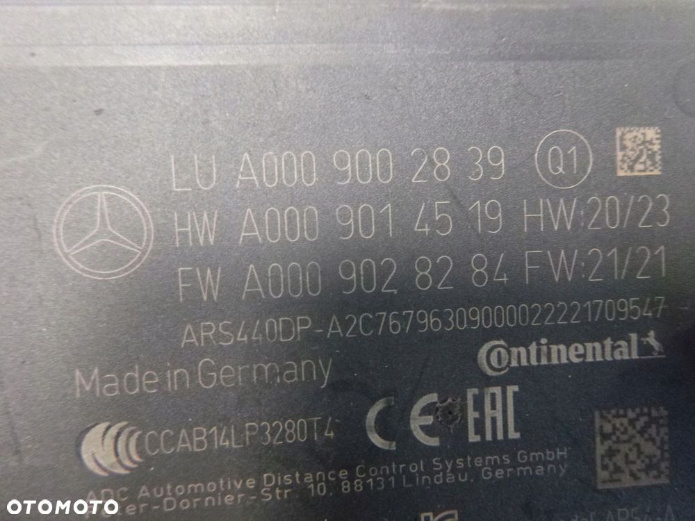 MERCEDES W217 W238 W243 W247 W253 RADAR DISTRONIC - 8