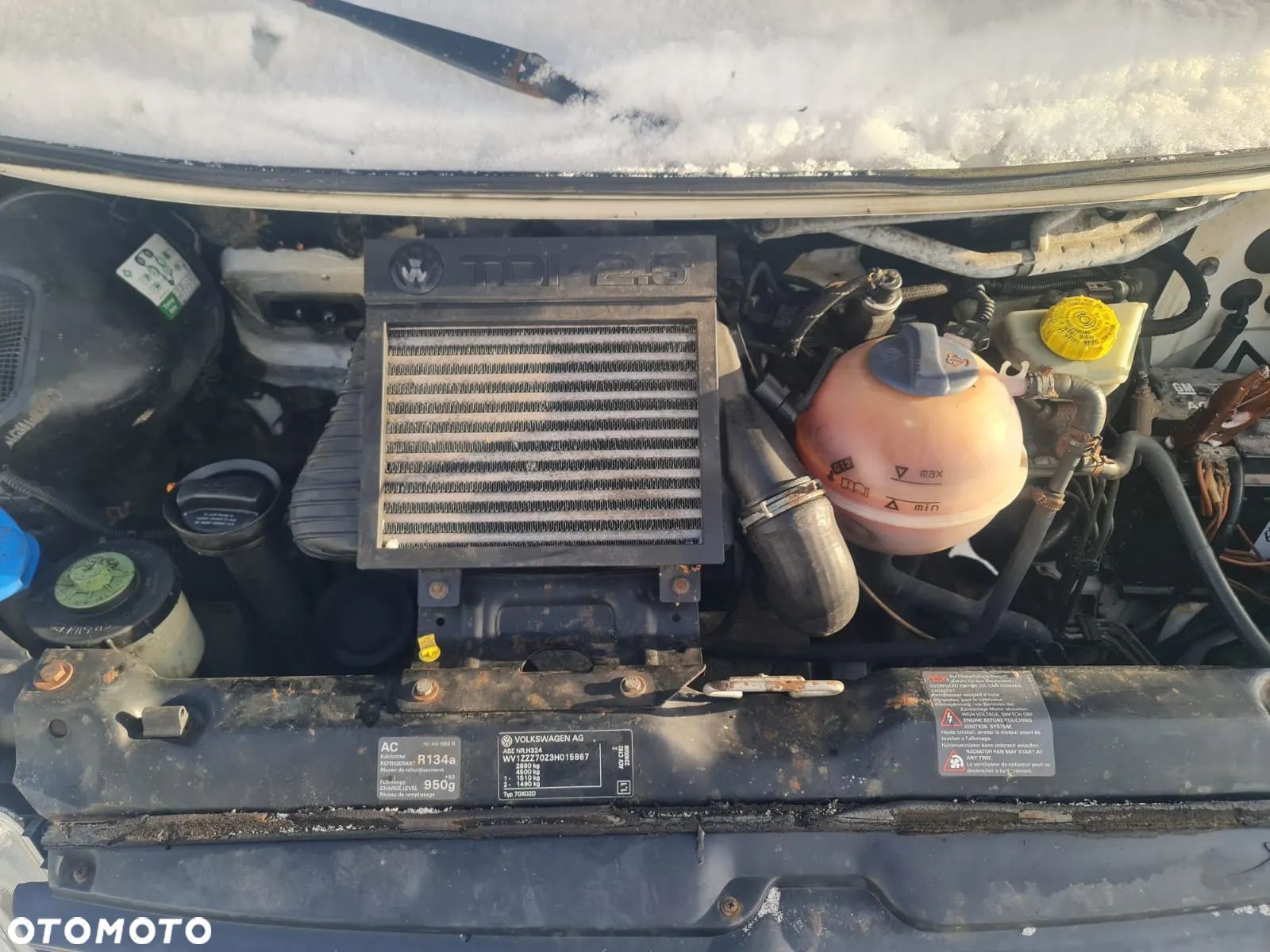 SILNIK 2.5 TDI 102KM 75kW SŁUPEK ACV VW T4 - 4