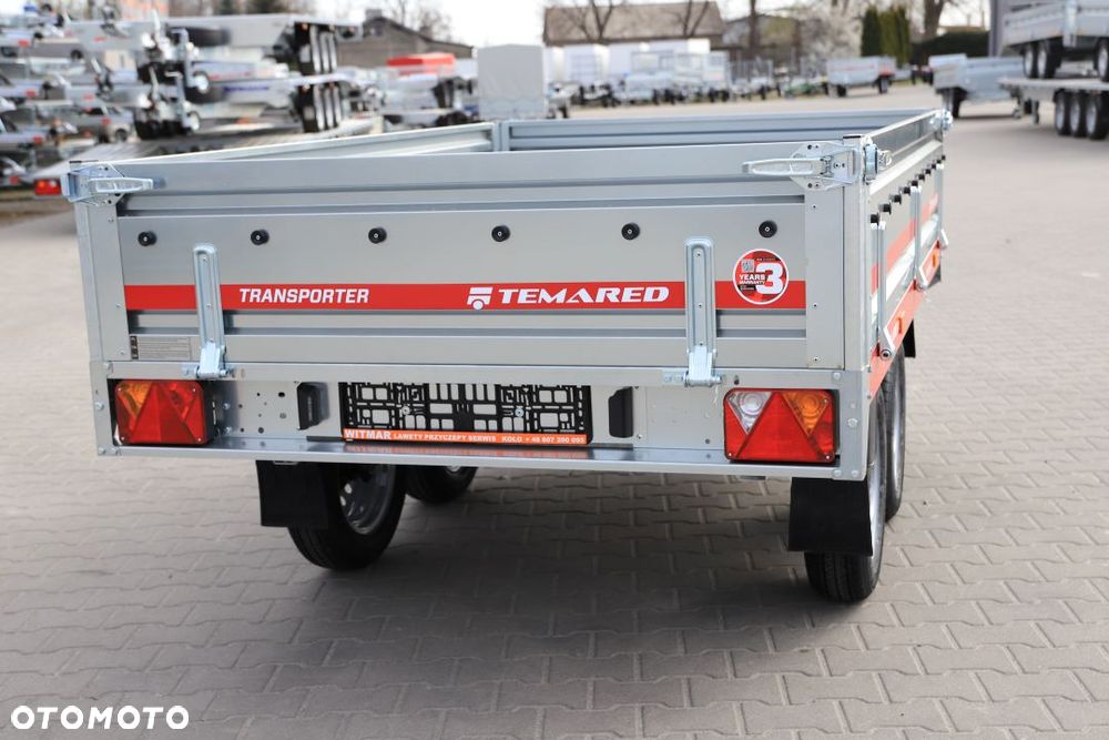 TEMARED TRANSPORTER 2515/2 0,75T 254x151x40 cm , 2 osie, dmc 750 kg - 4