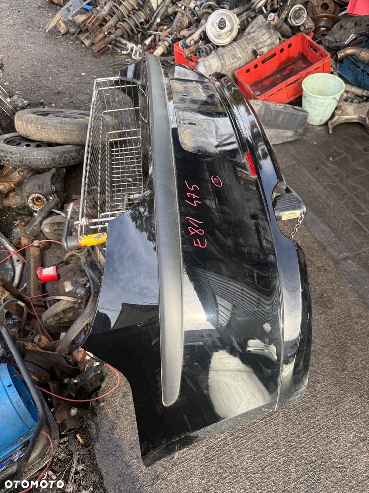 Zderzak tył tylny e81 668 Schwarz2 e81 e87 bez Pdc - 3