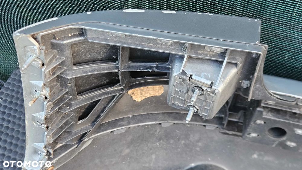 Zderzak Tył Tylny Szary Dwa Wydechy 2 Rury Listwa Chrom Dokładka Audi A4 B6 Sedan - 39