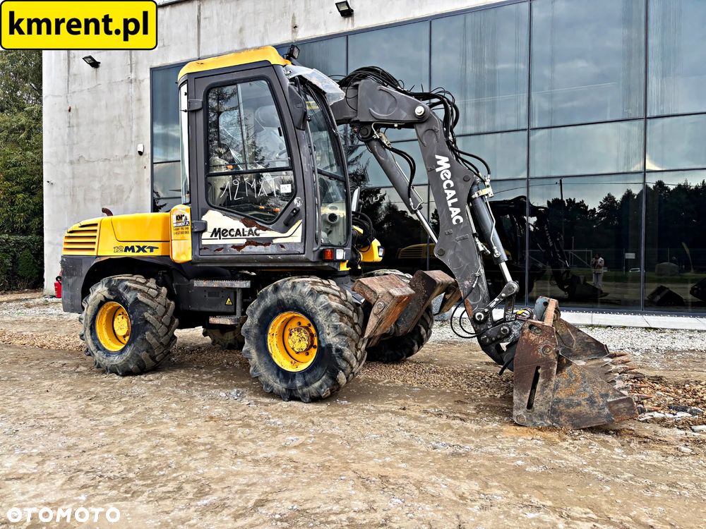 Mecalac 12 MXT KOPARKO-ŁADOWARKA 2007R. | MECALAC 12 MSX MTX 714 JCB 3CX - 4