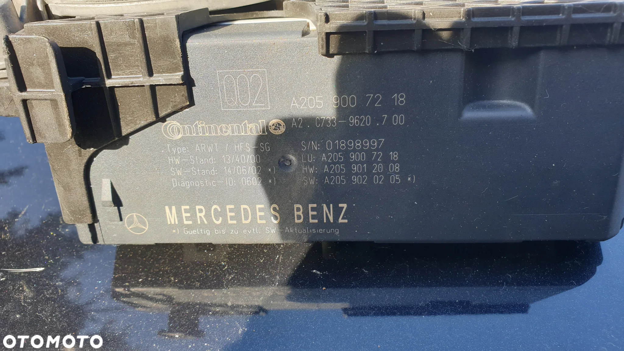 Mercedes c klasa w205 kombi mechanizm klapy tył - 4