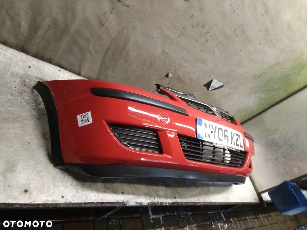 @ ZDERZAK PRZÓD PRZEDNI DO OPEL CORSA C LIFT FL Y547 CZERWONY - 2