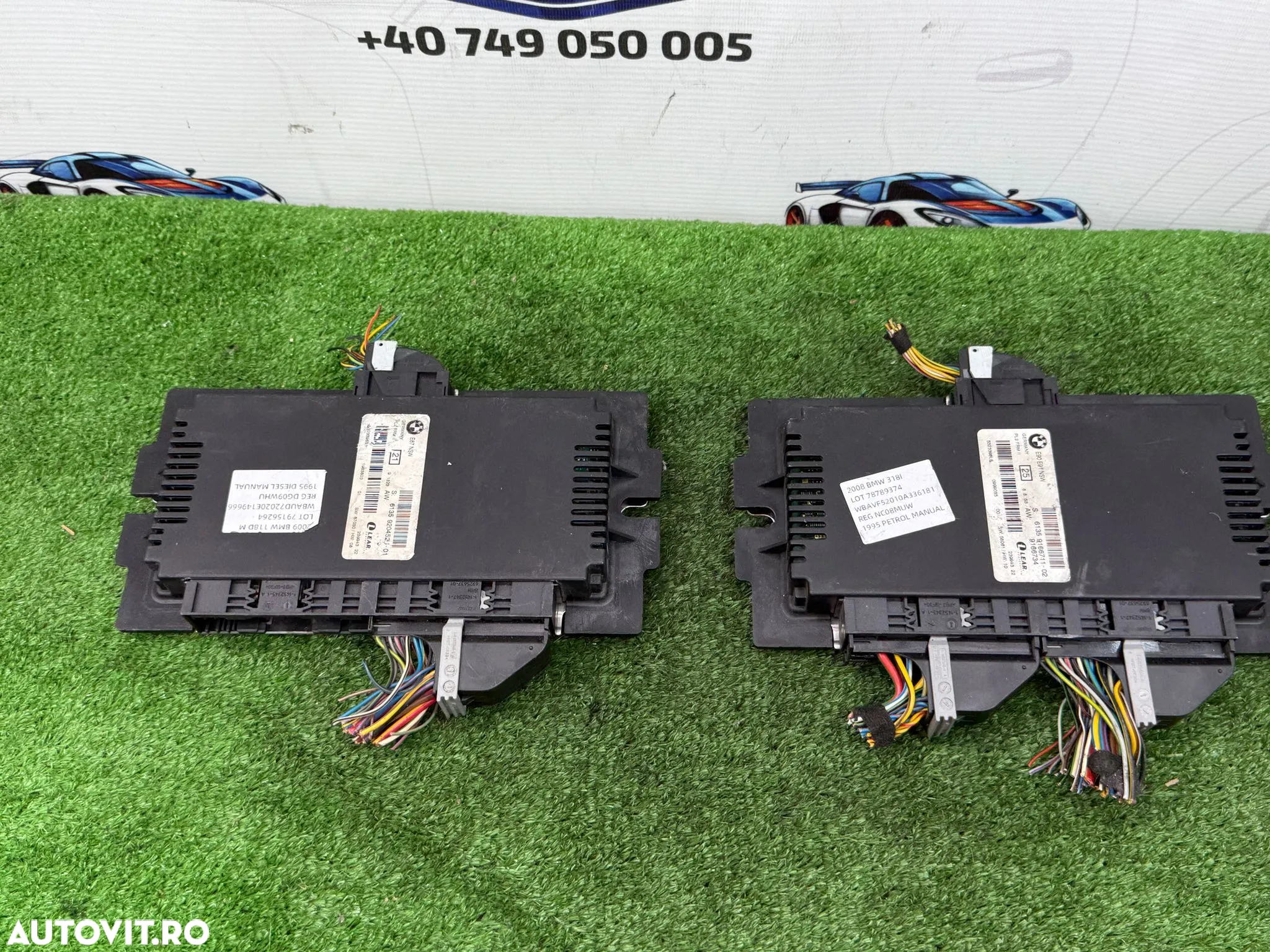 MODUL CALCULATOR LUMINI BMW 318I SERIA 3 E90 LCI 2.0 BENZINA 2008 2005-2013 BMW 118D SERIA 1 E87 LCI 2.0 DIESEL 2009 2005-2013 COD OEM 6135920452501 6135916671102 - 4