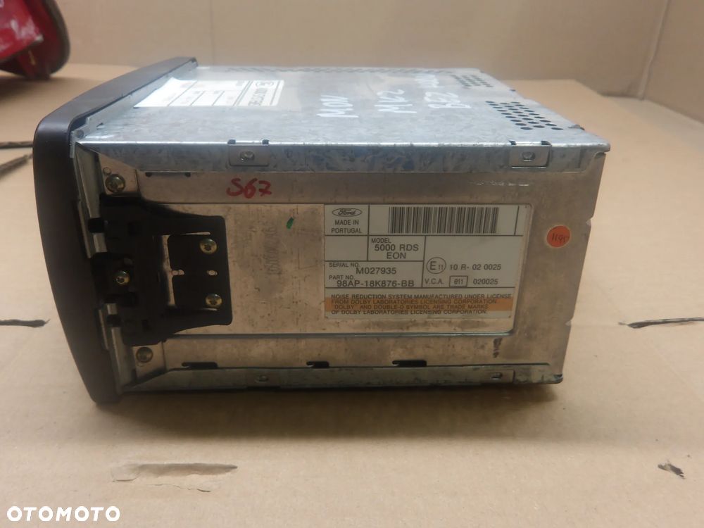 FORD MONDEO MK2 1.6B RADIO 98AP18K876BB - 5