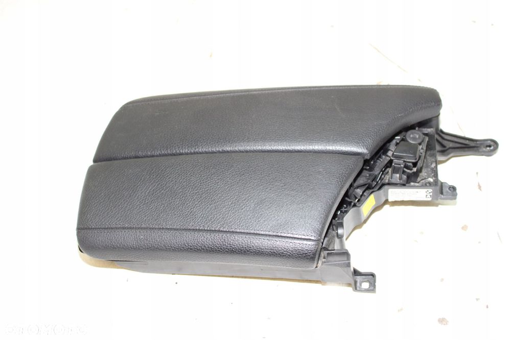 BMW F10 F11 PODŁOKIETNIK SKÓRA CZARNY 9216890 - 3