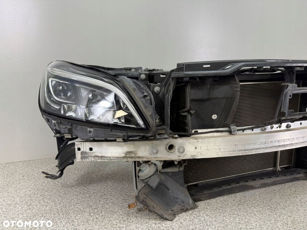 MERCEDES CLS W218 LIFT WZMOCNIENIE PAS PRZEDNI CHŁODNICE WENTYLATOR BELKA - 2