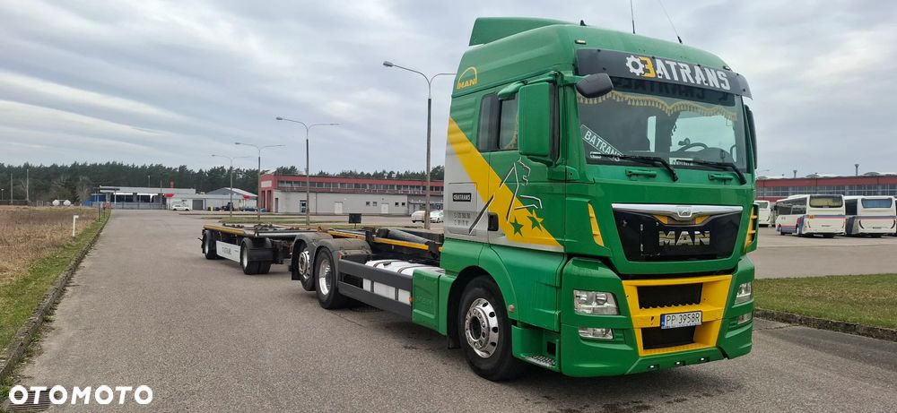 MAN MAN TGX 26.480 Hakowiec 2015r + przyczepa Wielton PS2 2017r - 3