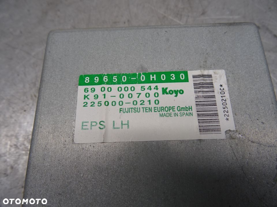 CITROEN C1 HB 5D 05-08 1.4HDI MODUŁ WSPOMAGANIA 89650-0H030 - 2