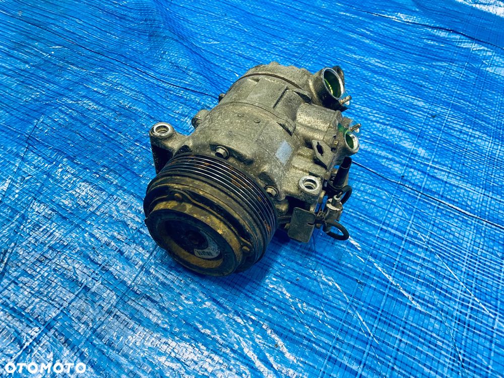 SPRĘŻARKA KOMPRESOR POMPA KLIMATYZACJI KLIMY BMW E60 E61 E81 E84 E87 E88 E90 E91 1.8D 2.0D * N47 * ; 6987862 ORYGINAŁ - 4