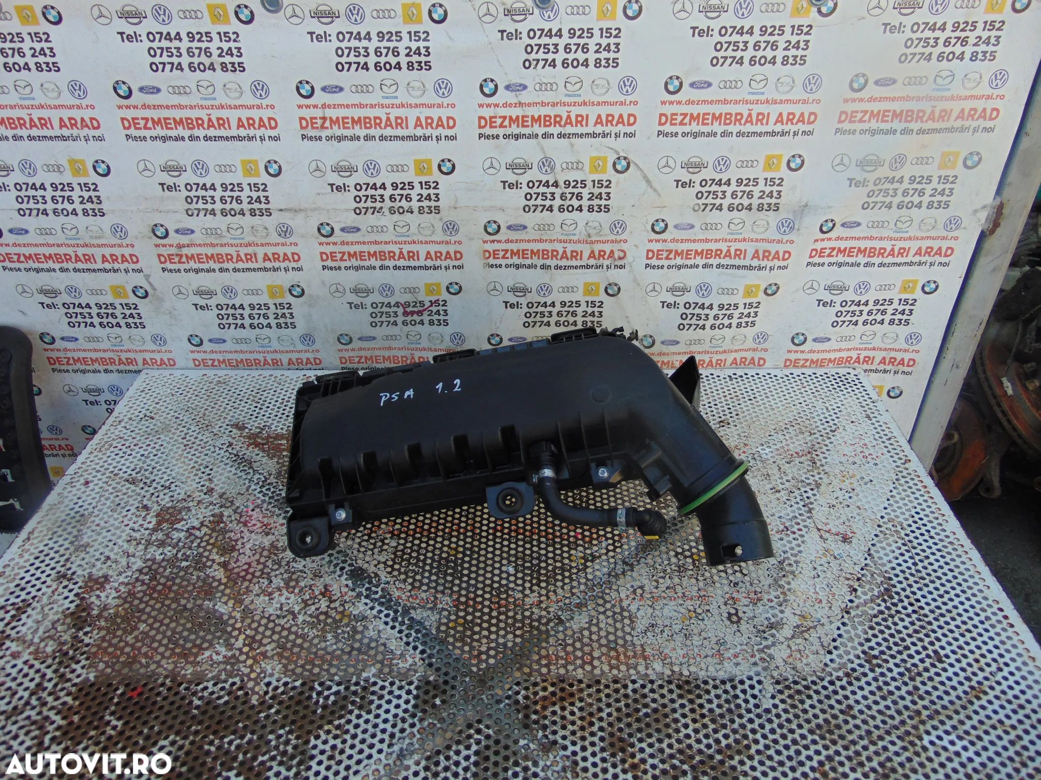 Carcasa filtru aer Peugeot 1.2 208 2008 Opel Mokka Corsa F cod 9845151280 Citroen c3 c4 c5 ds3 308 3008 5008 aircross fiat 600 1.2 jeep avenger - 1