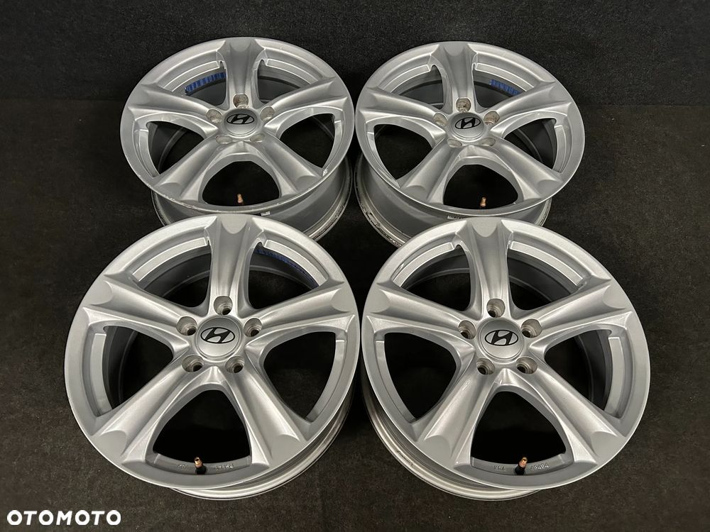 Alufelgi Hyundai Tucson, ix35, I30, Kia Sportage, Ceed 17 cali 5x114,3 4szt. Ładne z czujnikami! - 4