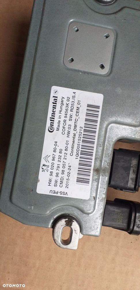 citroen c4 ii picasso 13r- moduł start-stop 9802096780 9805721280 peugeot - 3