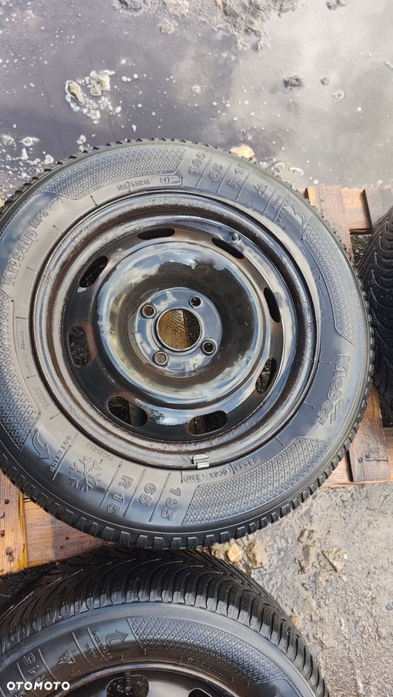 4szt Koła zimowe195/65R15 2017 rok Kleber Krisalp HP3 Peugeot 207 Numer Katalogowy: 36ka - 2