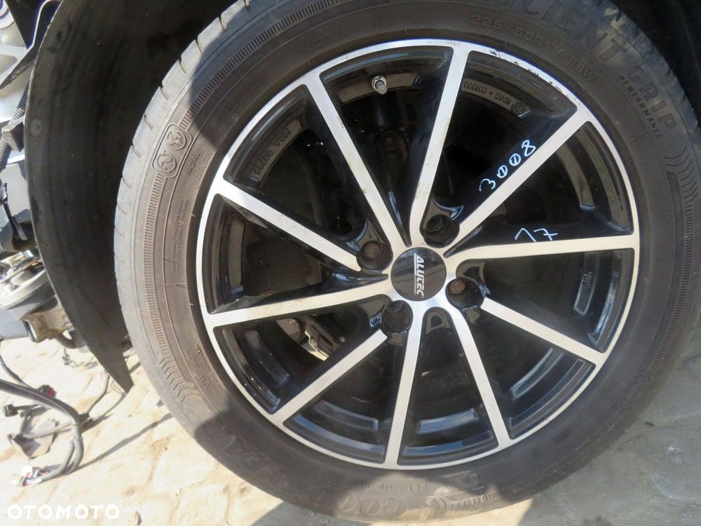 KOŁO FELGA ALUFELGA 3008 I ALUTEC SINGA BLACK 17 4X108 7J  ALUTEC SINGA BLACK 17 4X108 7J PEUGEOT - 1