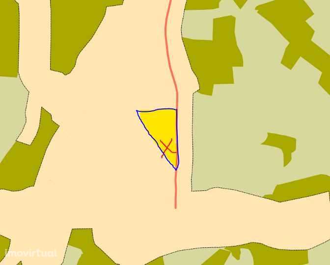 Terreno 747m2 viabilidade 60% de construção na Charneca Alvorge Ansião - Grande imagem: 2/6