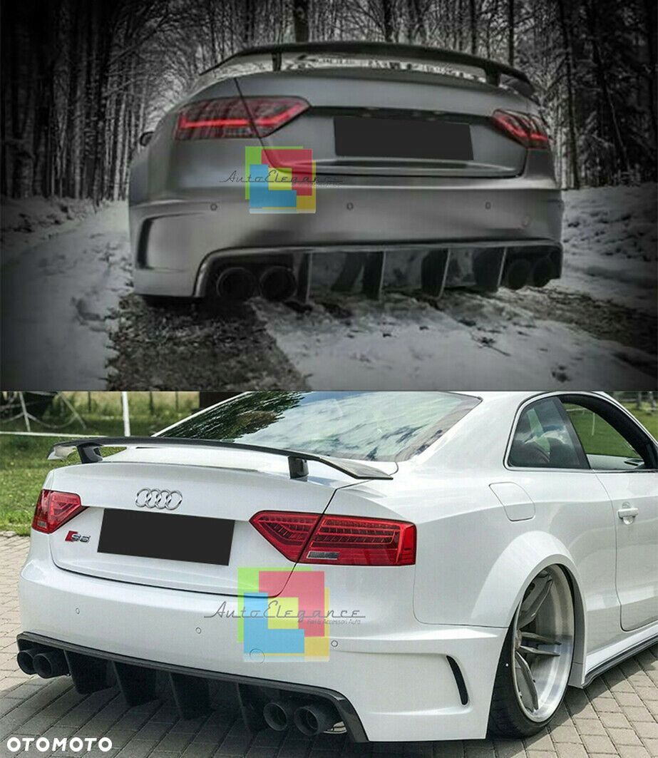 AUDI A5 S5 RS5 8T COUPE SPOILER LOTKA NA KLAPE NOWOŚĆ - 1
