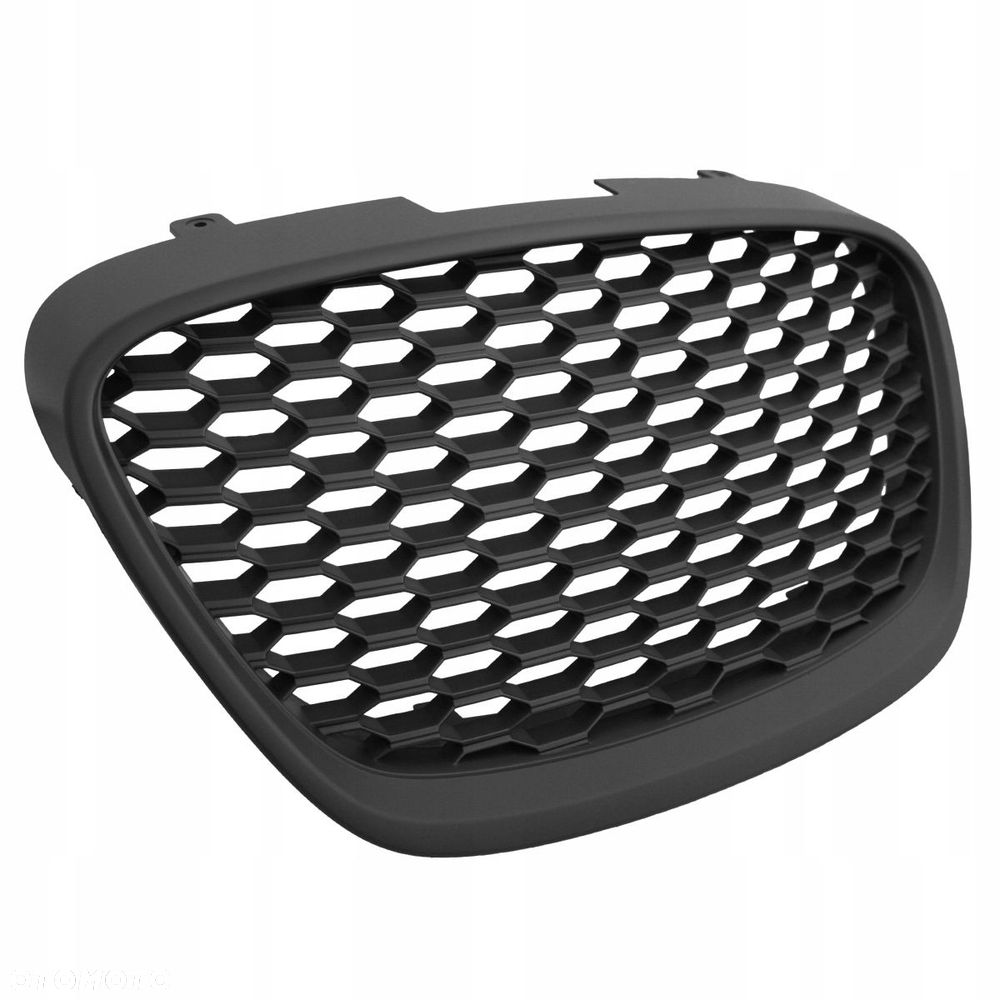 Atrapa Grill Kratka Tuning Black bez Logo Seat Leon II 2 1p Lift Fl Lci 09- - 3