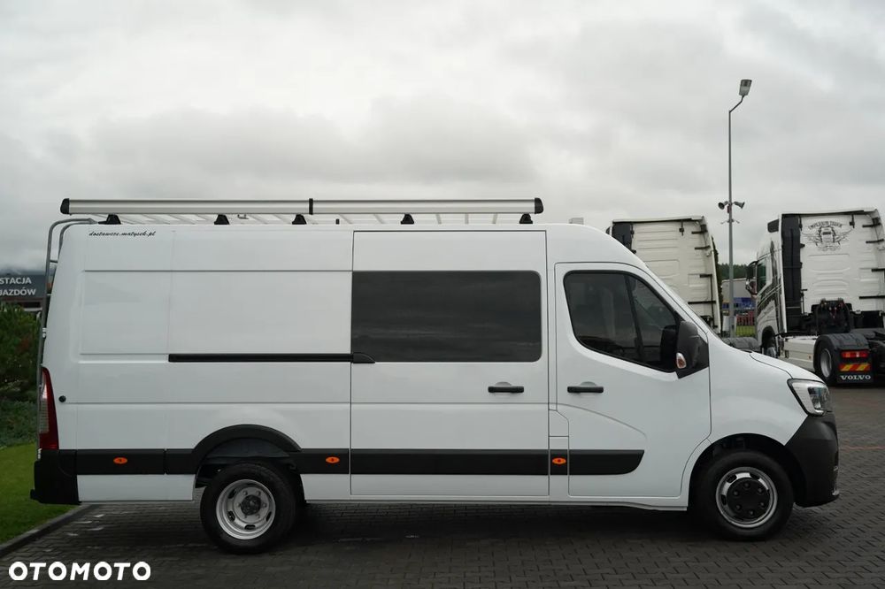 Renault MASTER / BLASZAK / FURGON / BRYGADÓWKA - 6 MIEJSC / BLIŹNIAK / SPROWADZONY / - 8
