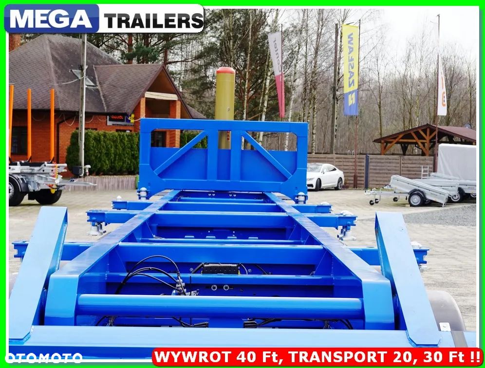 Inny 40 Ft/KIPPER podwozie do kontenerów 2 x 20, 1 x 40, Z WYWROTEM !!! - 23