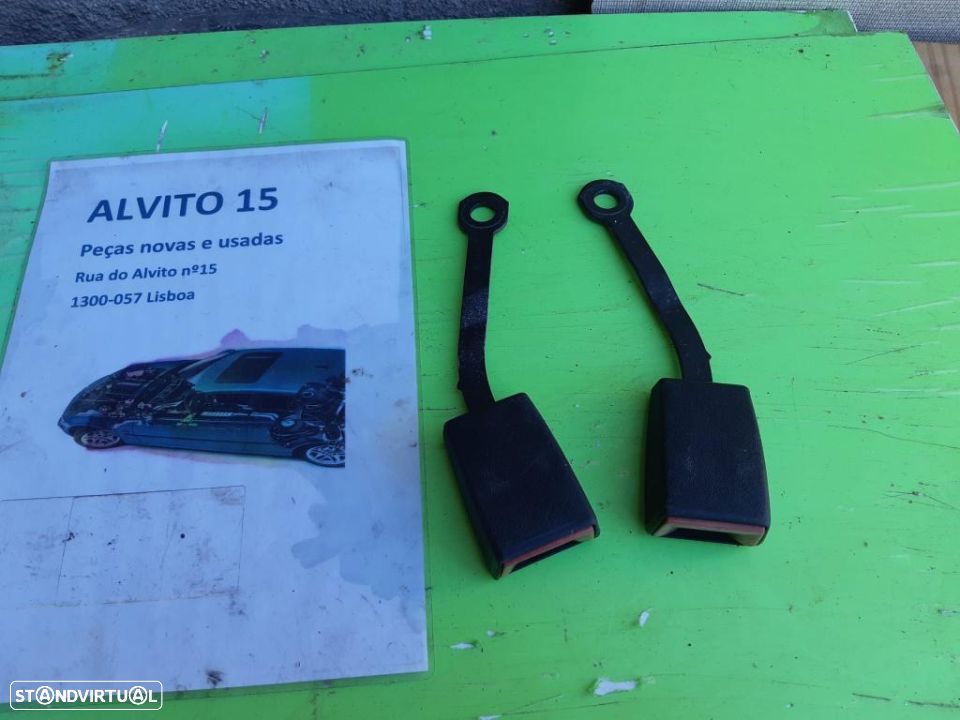 encaixe cintos da frente Mercedes 190D  1991 - 1