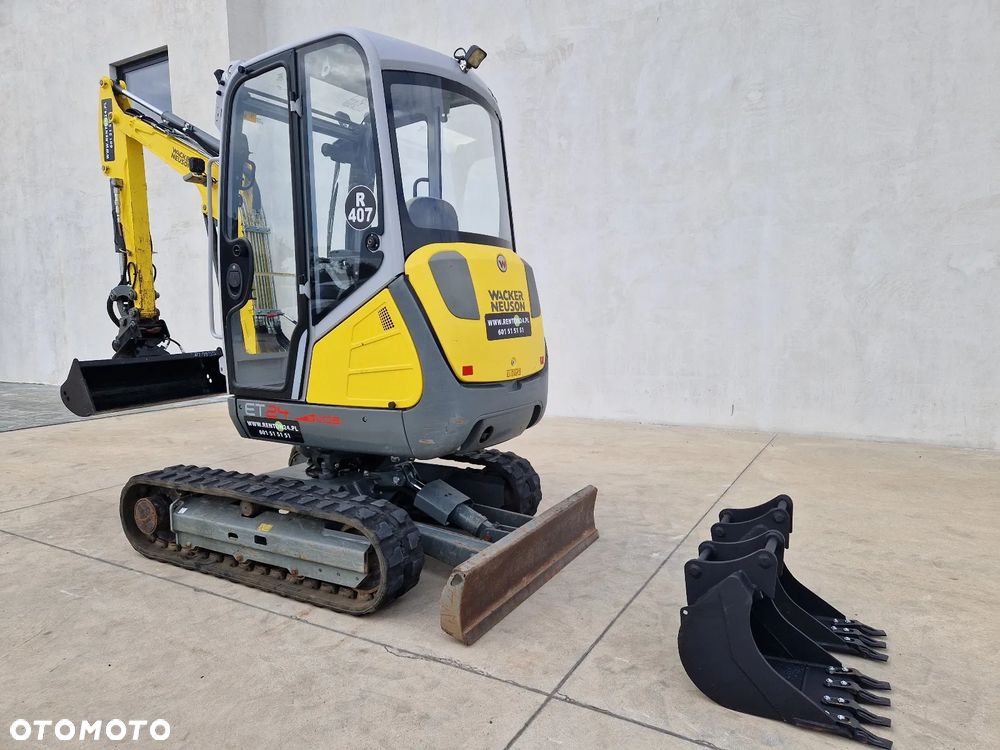 Wacker Neuson ET 24 jak Cat, Kubota, JCB R407 - 6