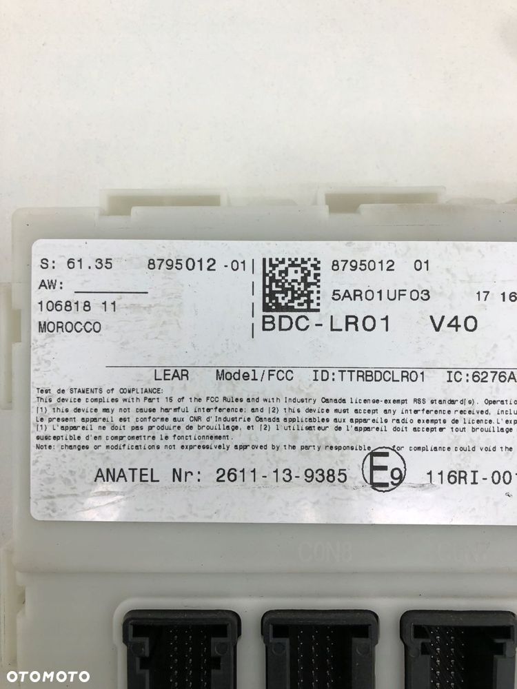 MINI F45 F55 F56 MODUŁ STEROWNIK BDC FEM 8795012 - 2