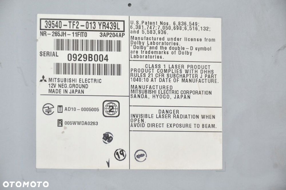 radio * honda jazz iii lift - 4