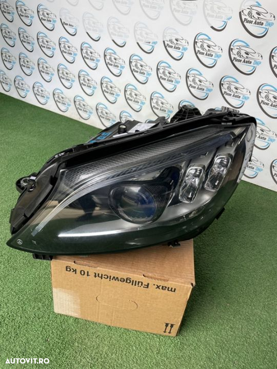 far stanga Mercedes C class W205 facelift lift 2018-2021 2 droser modul - 2
