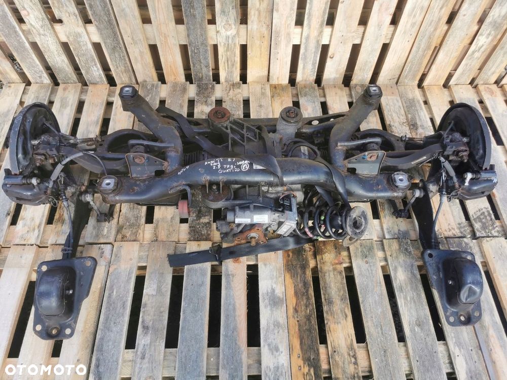 Audi TT RS 8J quattro zawieszenie tył wózek most sterownik zestaw - 1