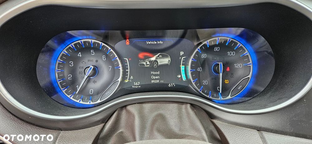 Chrysler Pacifica 2016- 3.6 V6 Licznik Zegary Prędkościomierz DUŻY WIŚWIETLACZ FIS P68227902AF 68227902AF - 1
