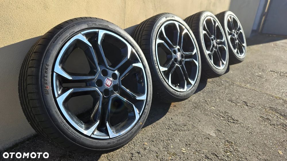 Komplet oryginalnych felg aluminiowych bicolor 18" Fiat - 1