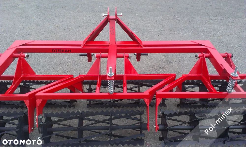 8 strun zębatych Wał podwójny do kultywatora dociskowy DZIEKAN Transport cała Polska - 6