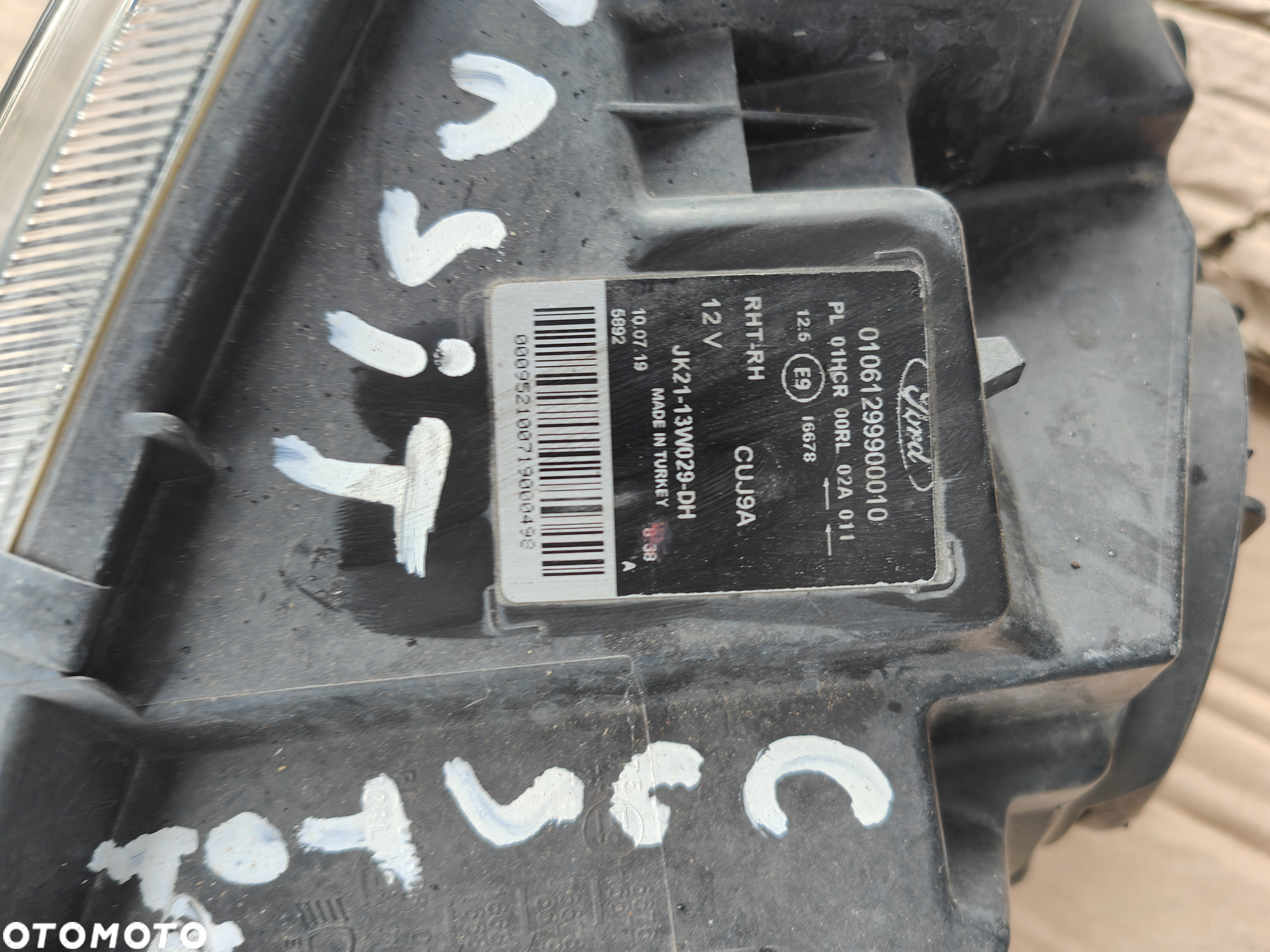 Ford Transit Custom Lift Lampa Prawa LED JK21-13W029-DH - 3