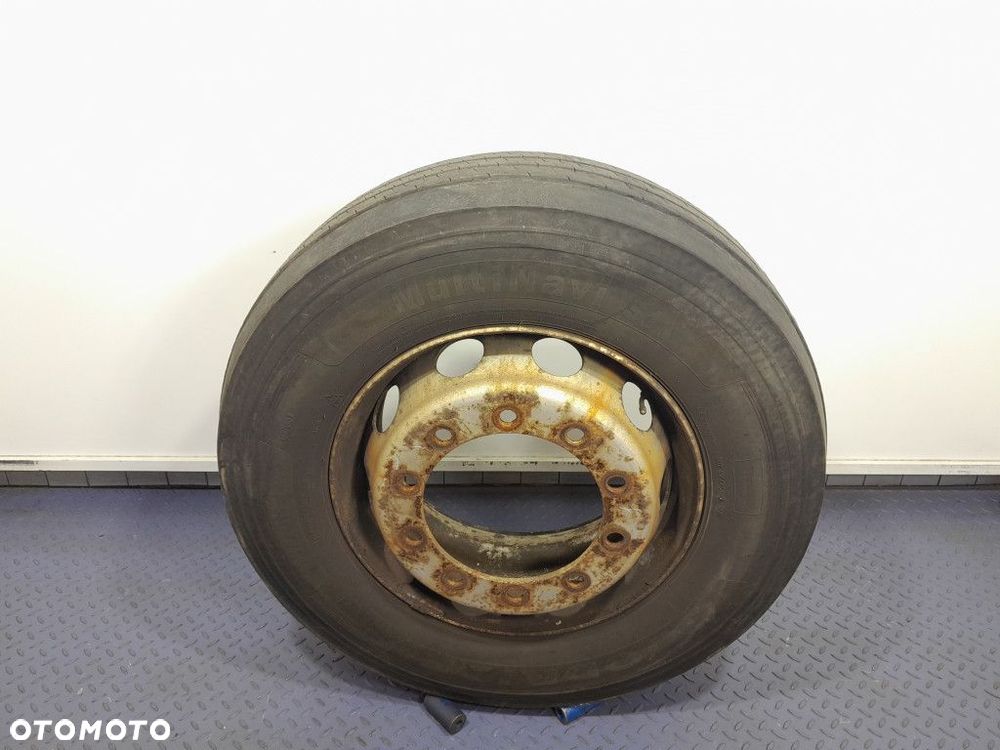 SCANIA R KOŁO PRZEDNIE FELGA STALOWA Z OPONĄ 315/70 R22.5 156/150L - 1