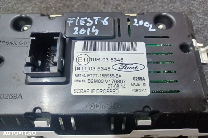 Display bord ET7T-18B955-BA ET7T18B955BA Ford Fiesta 6 [facelift] [20 - 4