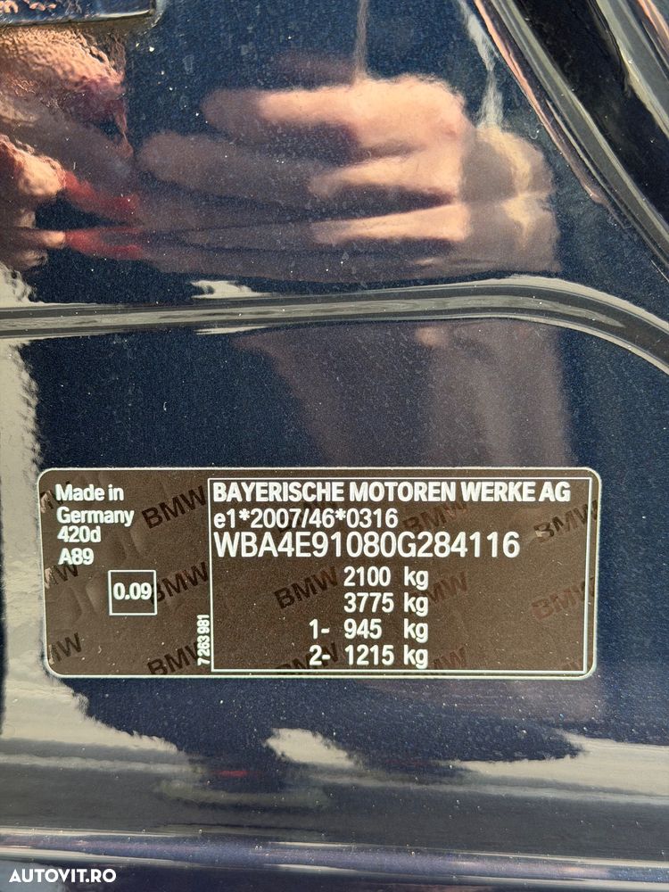 BMW Seria 4 420d Aut. M Sport - 14