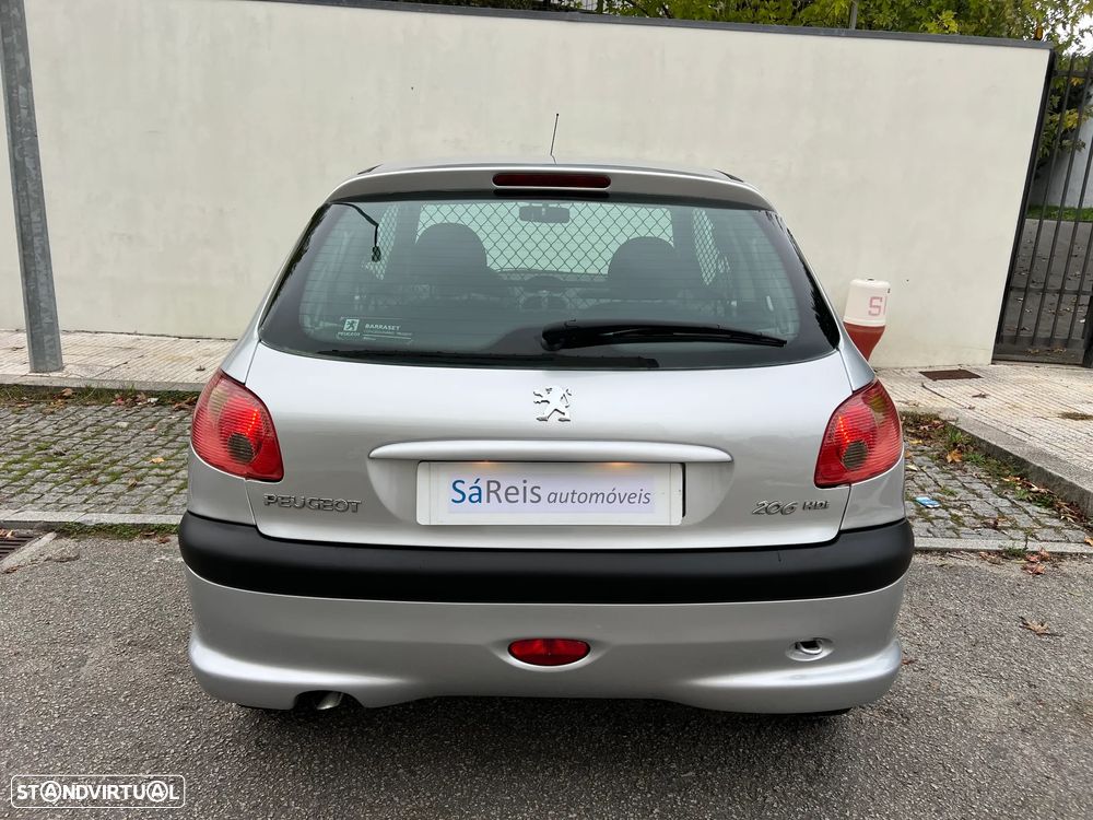 Peugeot 206 1.4 HDI VAN - UM PROPRIETÁRIO - TODAS AS REVISÕES NA MARCA - 5